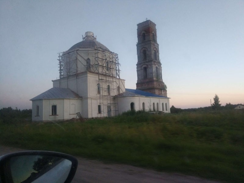 Церковь под Новгородом 
